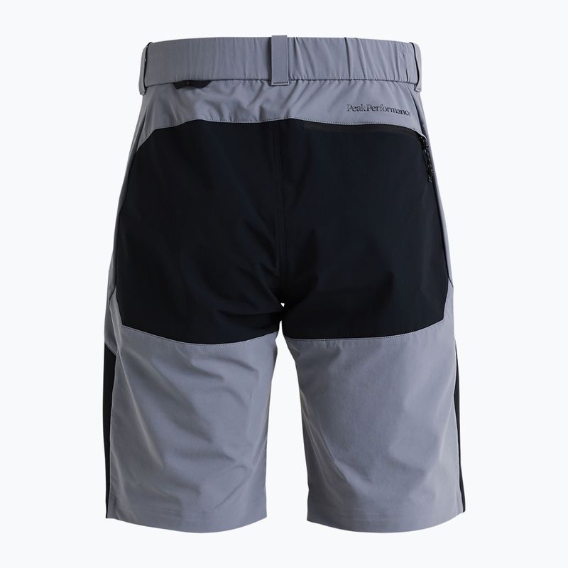 Pánske trekingové šortky Peak Performance Stretch Trek black/grey G77541010 3