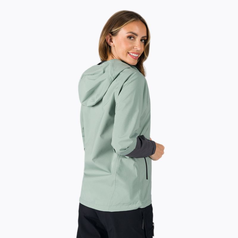 Peak Performance dámska bunda do dažďa Nightbreak zelená G77113070 3