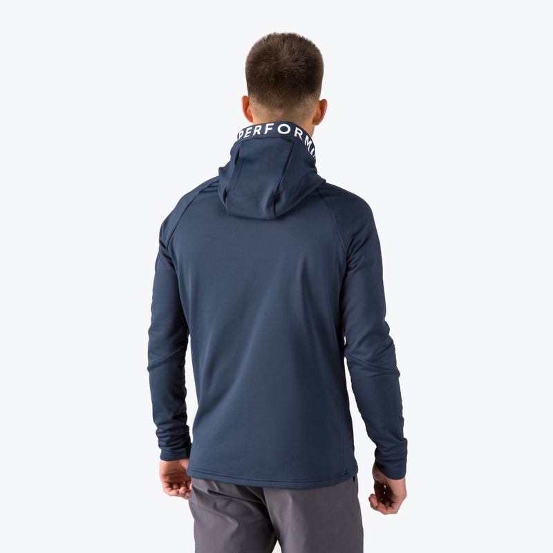 Pánska trekingová mikina Peak Performance Rider Zip Hood navy blue G77244020 3