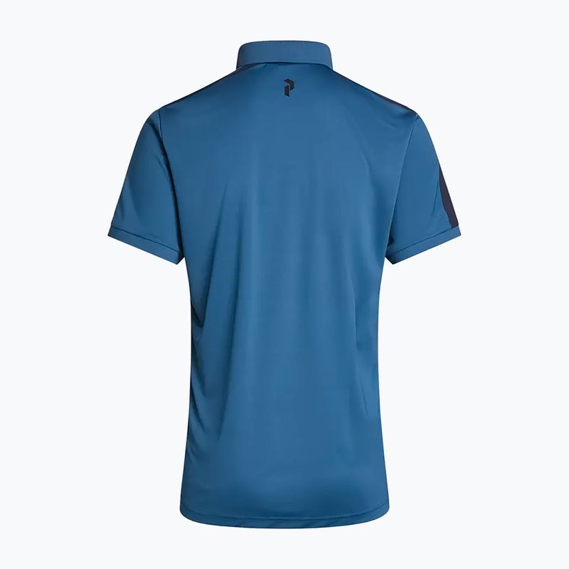 Pánska polokošeľa Peak Performance Player modrá G77171140 3