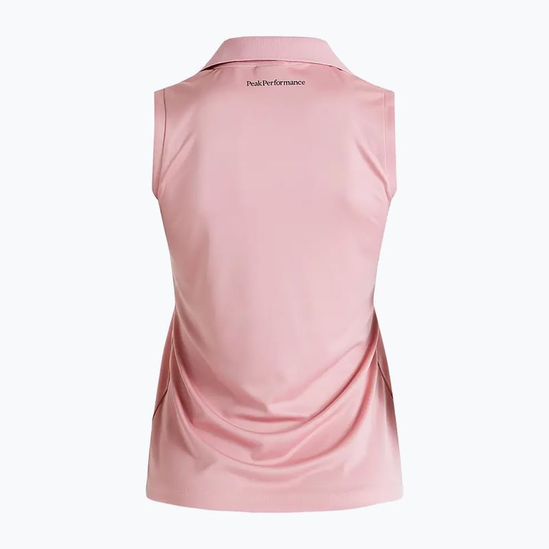 Dámske polo tričko Peak Performance Illusion pink G77553030 3