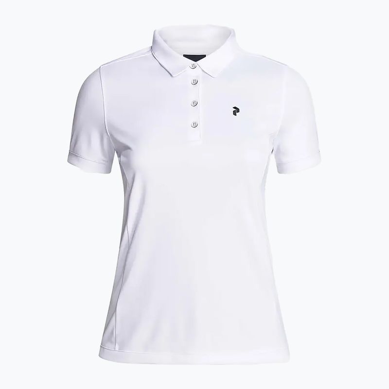 Dámske polo tričko Peak Performance Alta white G77182010