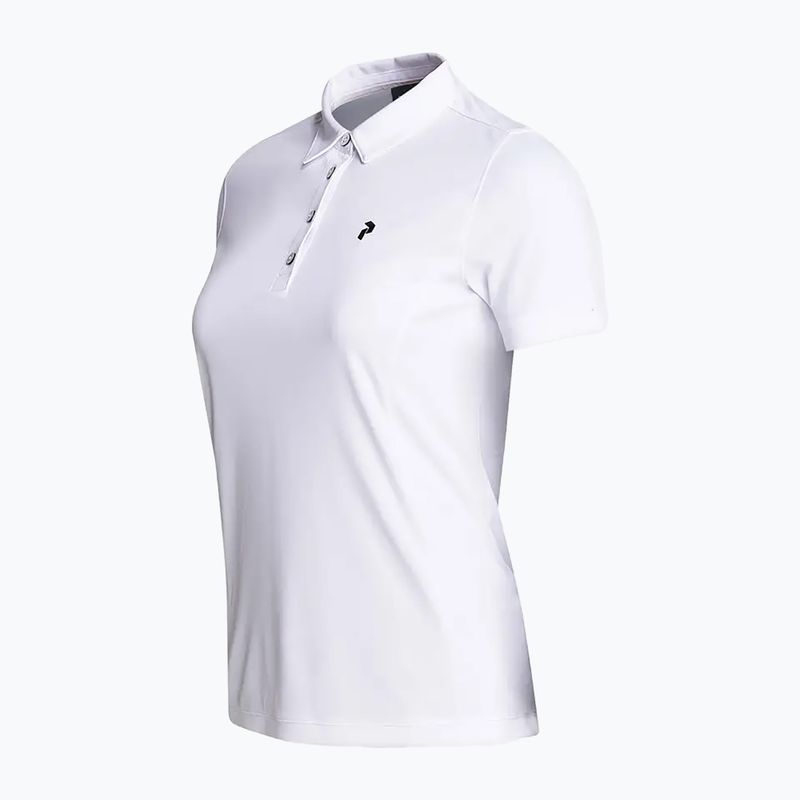 Dámske polo tričko Peak Performance Alta white G77182010 2