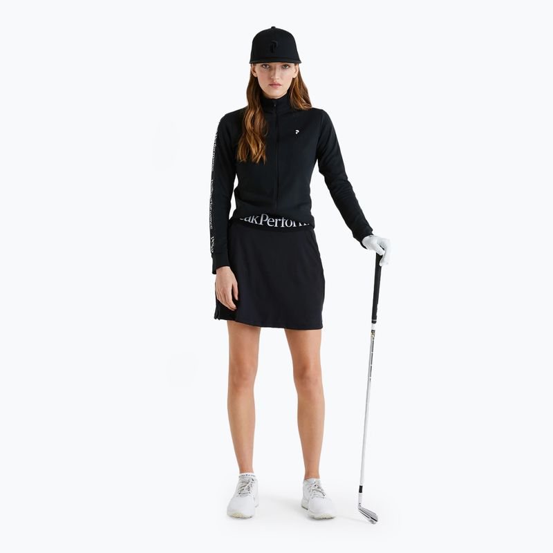 Dámska golfová sukňa Peak Performance Turf black G77191030