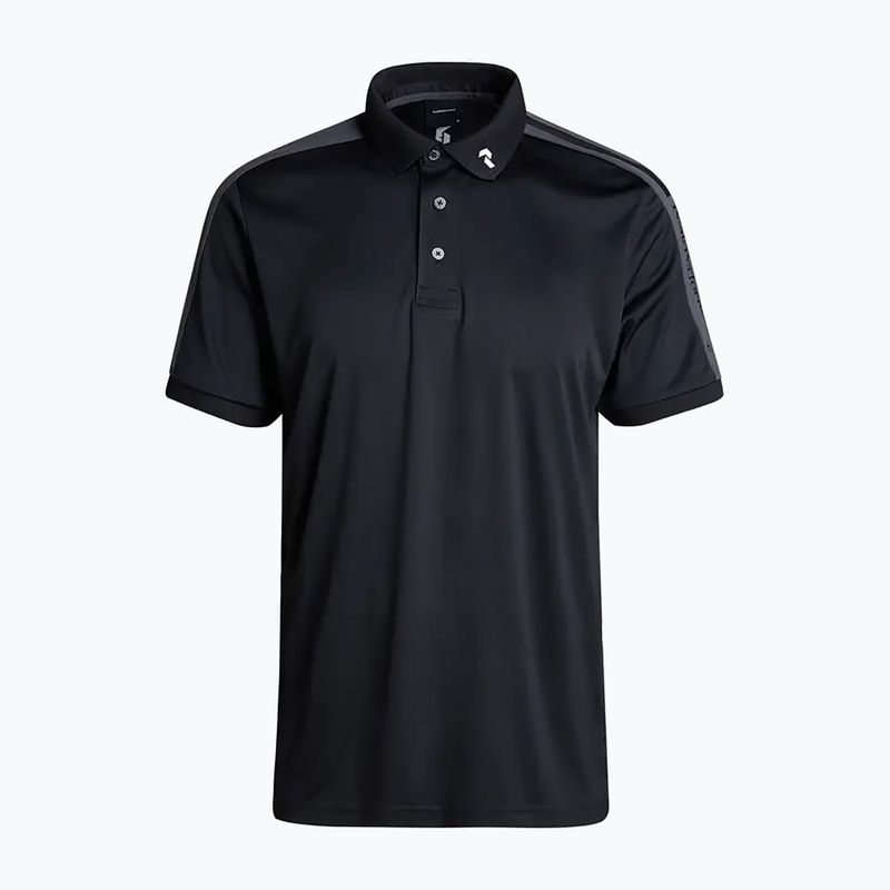 Pánska polokošeľa Peak Performance Player čierna G77171090