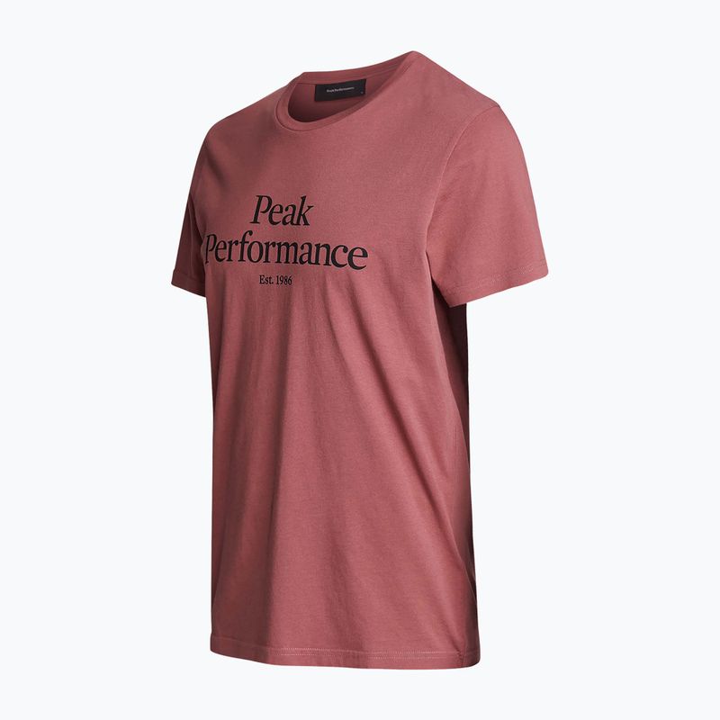 Pánske trekingové tričko Peak Performance Original Tee brown G77266240 7