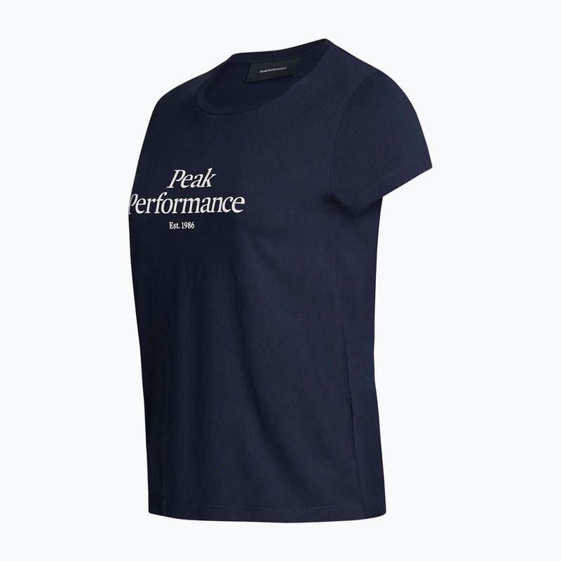Dámske trekingové tričko Peak Performance Original Tee navy blue G77280020 7