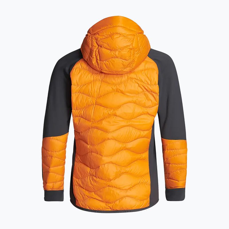 Pánska bunda Peak Performance Helium Down Hybrid Hood Jacket Orange G77227100 3