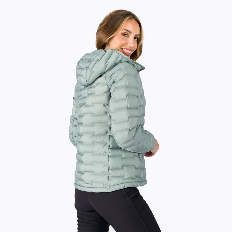 Peak Performance dámska páperová bunda Argon Light Hood zelená G77254070 3
