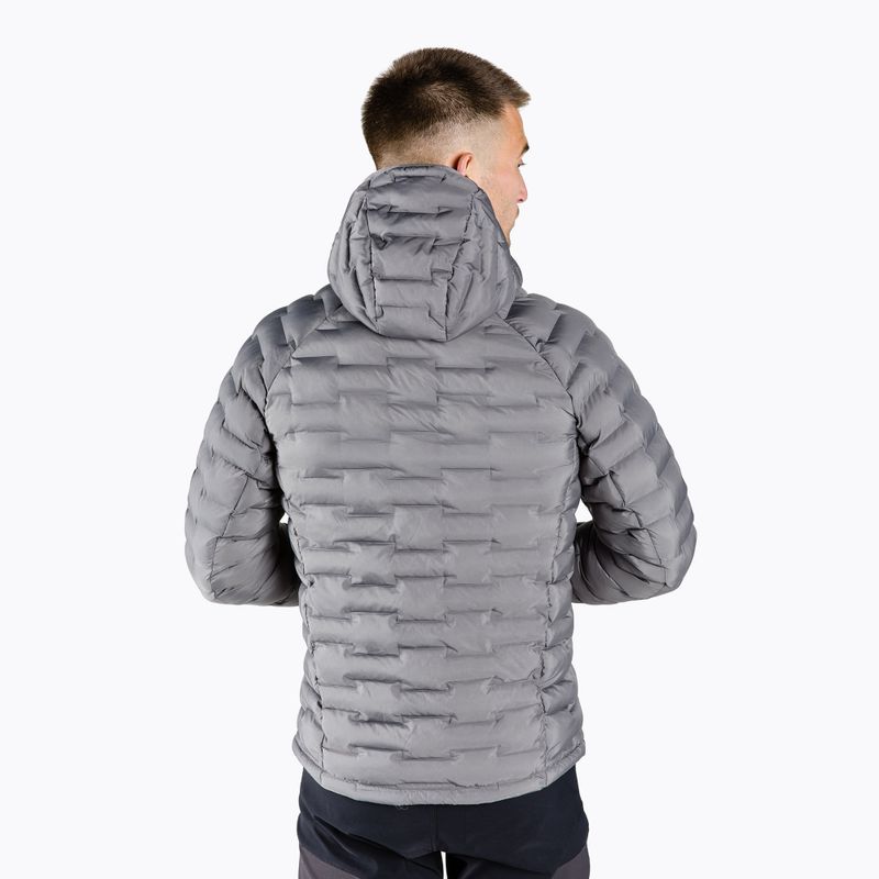 Pánska páperová bunda Peak Performance Argon Light Hood šedá G77242060 3