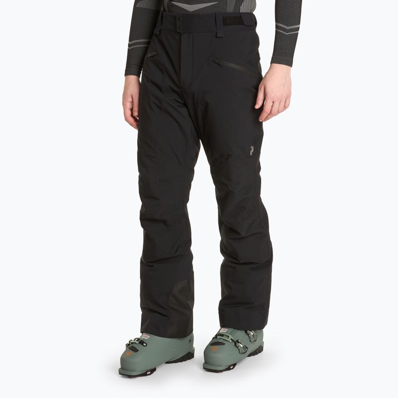Pánske lyžiarske nohavice Peak Performance Navtech black