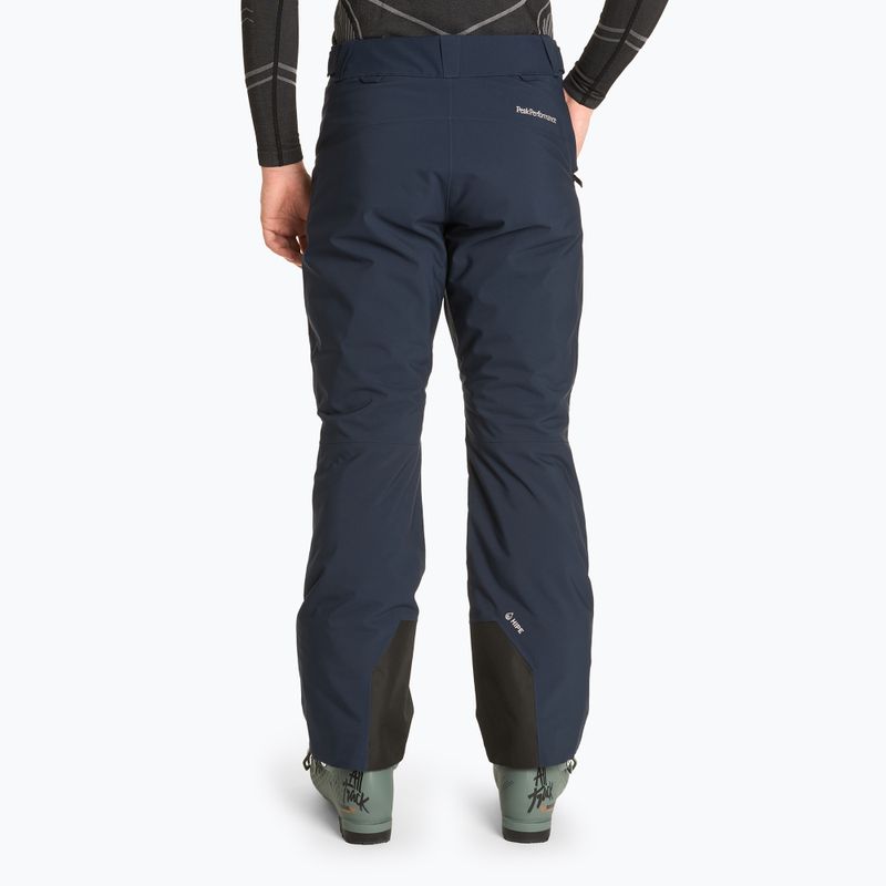 Pánske lyžiarske nohavice Peak Performance Navtech blue shadow 2