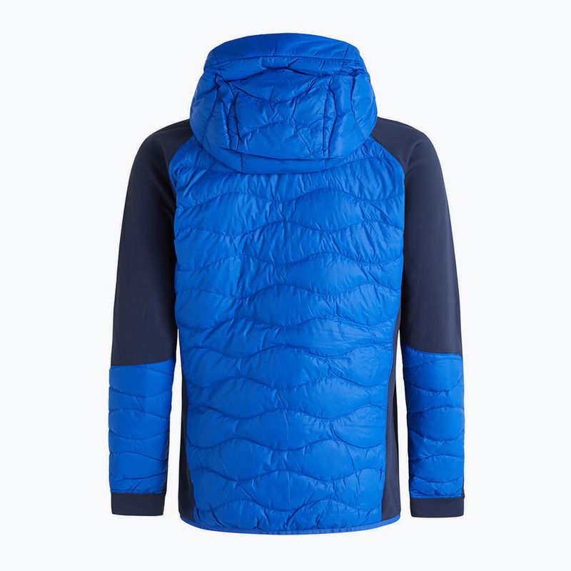 Pánska bunda Peak Performance Helium Down Hybrid Hood Jacket Blue G77855110 2
