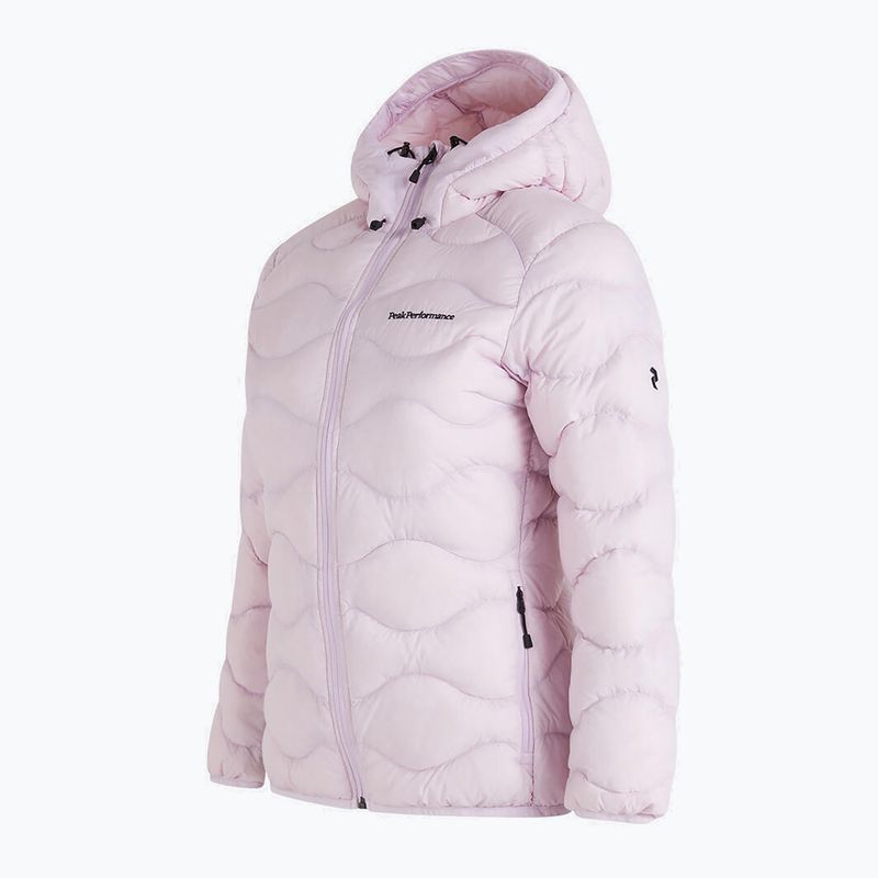 Peak Performance dámska páperová bunda Helium Down Hood pink G77852140 7