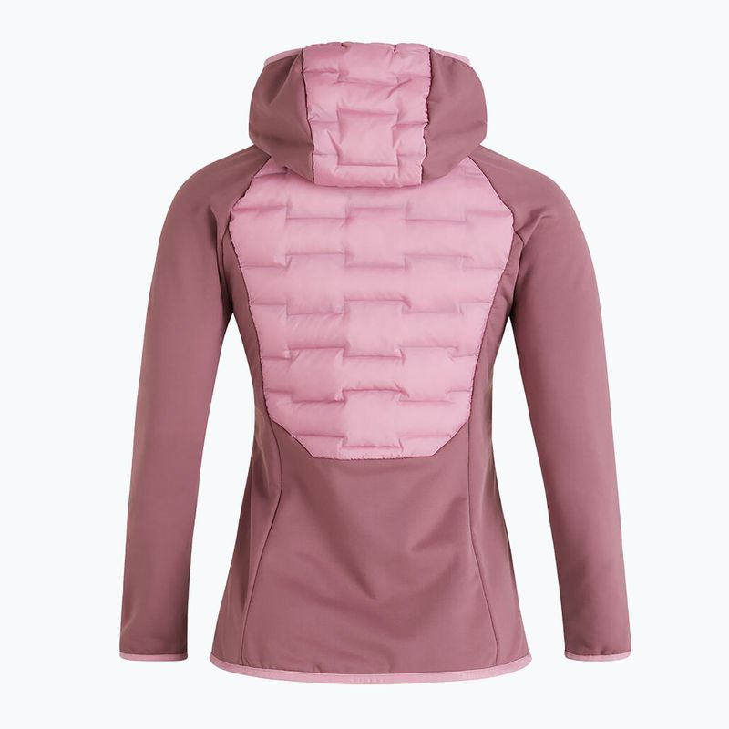 Dámska bunda Peak Performance Argon Hybrid Hood Jacket pink G77859110 2