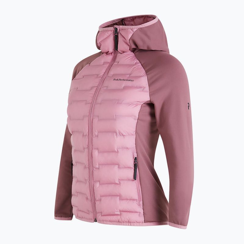 Dámska bunda Peak Performance Argon Hybrid Hood Jacket pink G77859110 3