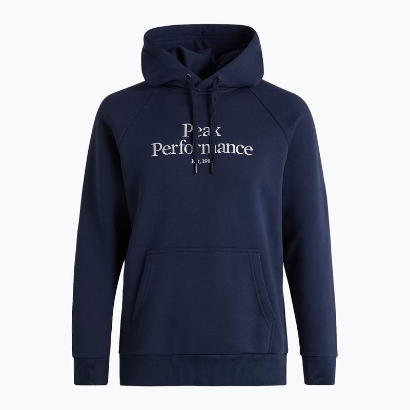 Pánska trekingová mikina Peak Performance Original Hood navy blue G77756020 4