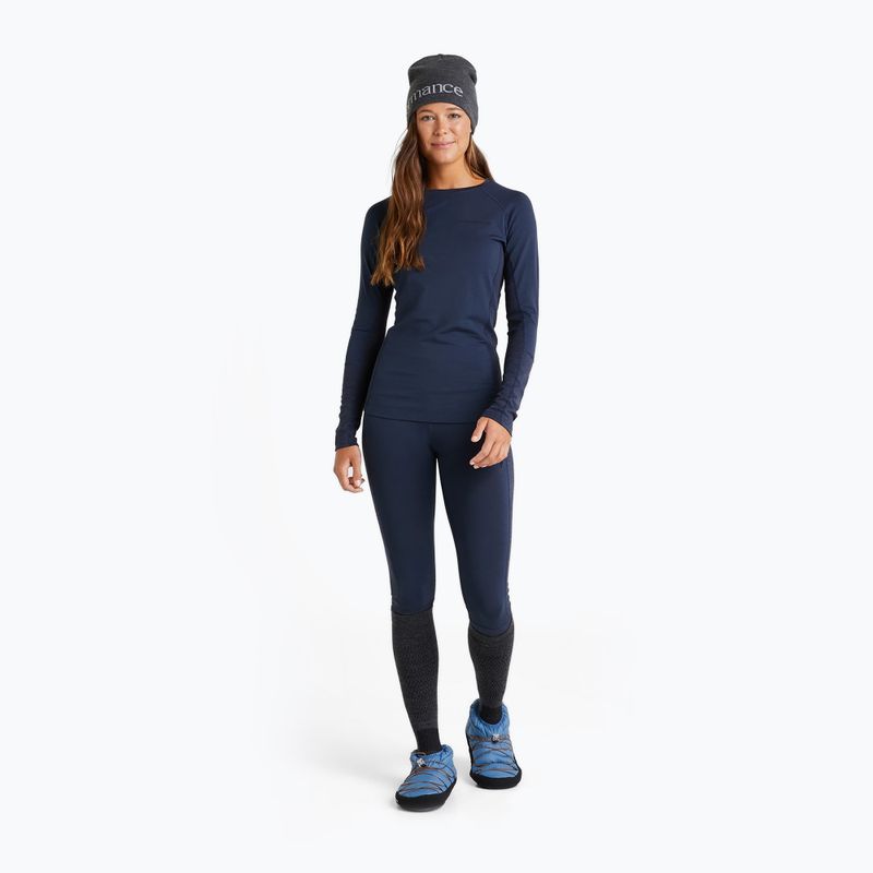 Dámske termo tričko Peak Performance Magic Crew navy blue G78072120 2