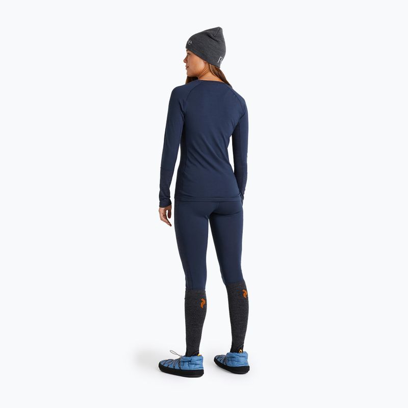 Dámske termo tričko Peak Performance Magic Crew navy blue G78072120 3
