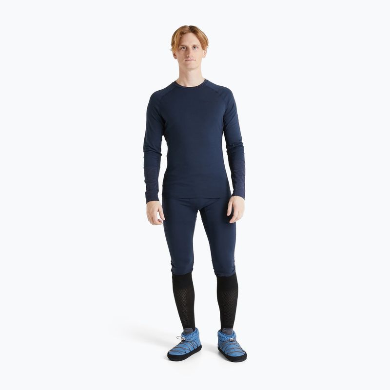 Pánska termoakčná mikina Peak Performance Magic Crew blue shadow 2