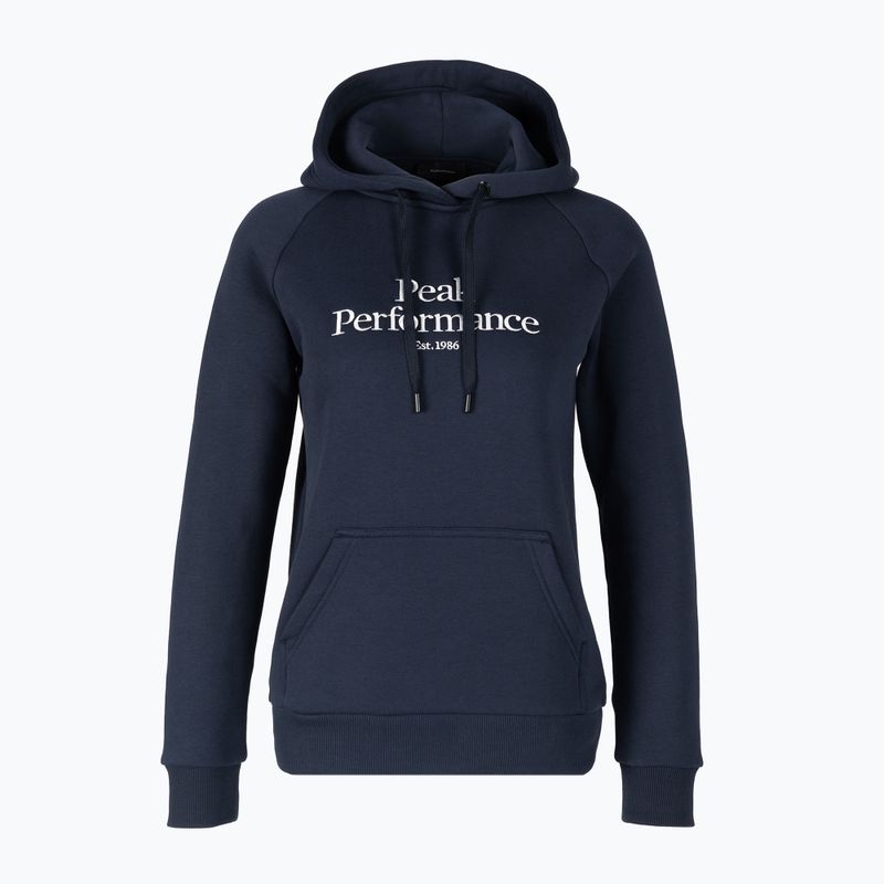 Pánska trekingová mikina Peak Performance Original Hood navy blue G77747010 4