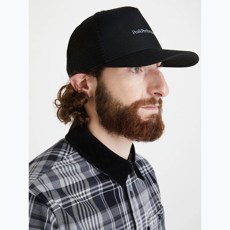 Šiltovka Peak Performance PP Trucker Cap black 2
