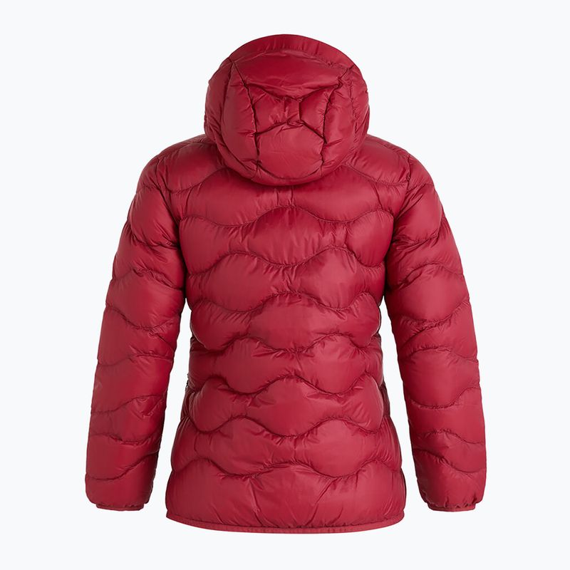 Peak Performance dámska páperová bunda Helium Down Hood bordová G77852150 2