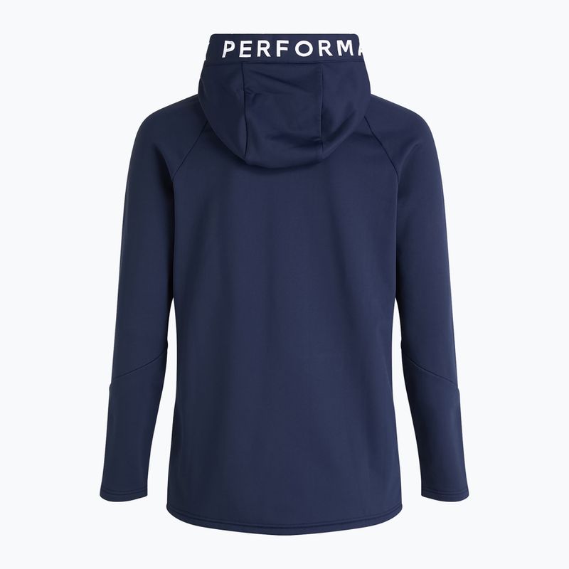 Pánska trekingová mikina Peak Performance Rider Zip Hood tmavomodrá G788333 5