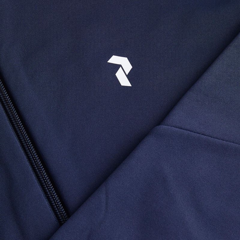 Pánska trekingová mikina Peak Performance Rider Zip Hood tmavomodrá G788333 6