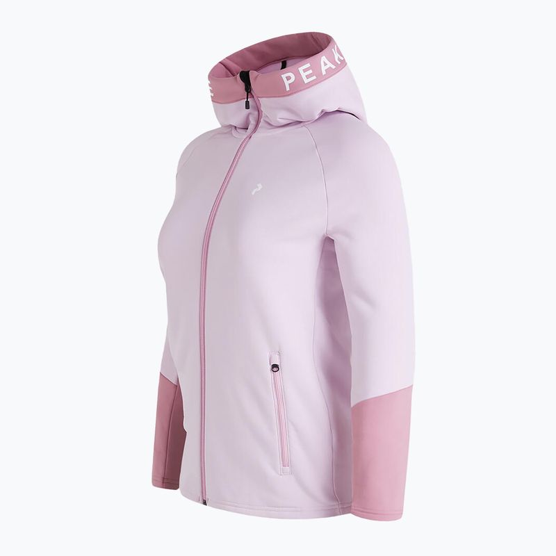 Dámska trekingová mikina Peak Performance Rider Zip Hood pink G78834070 3