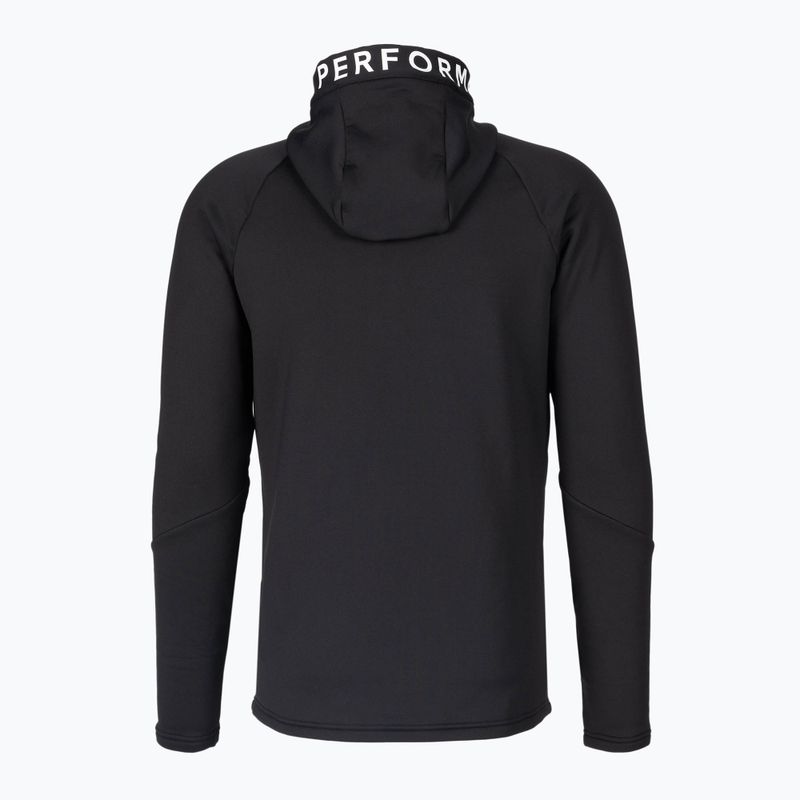 Pánska trekingová mikina Peak Performance Rider Zip Hood black G78833040 2
