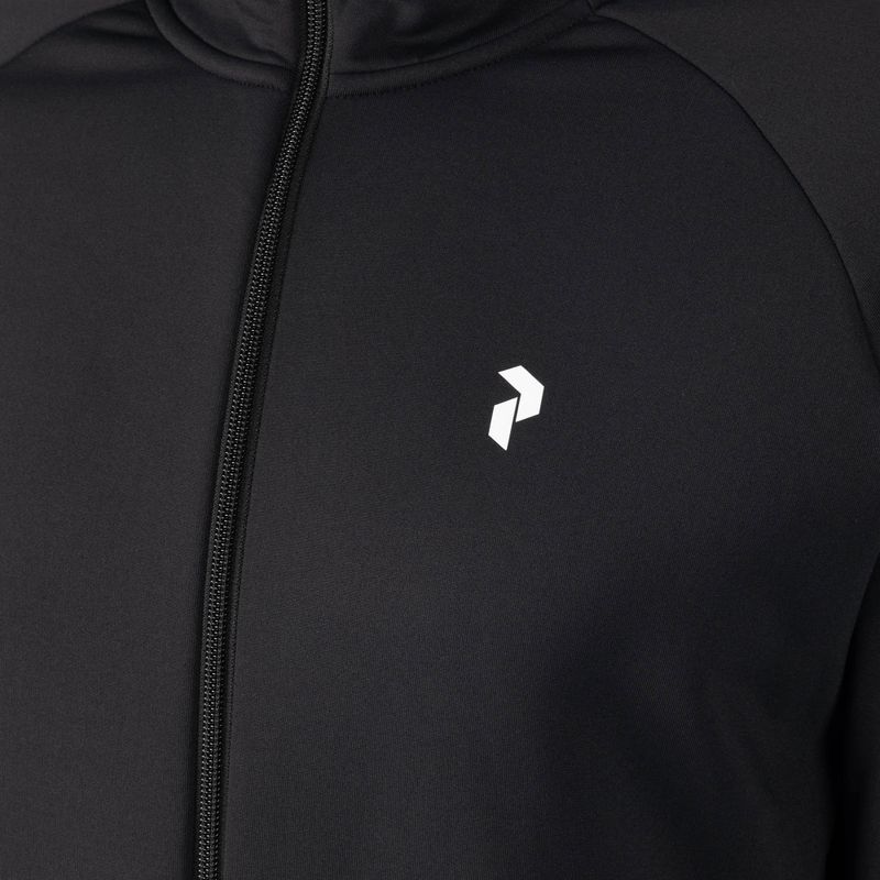 Pánska trekingová mikina Peak Performance Rider Zip Hood black G78833040 3