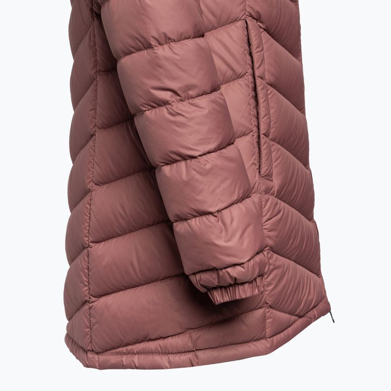 Dámska páperová bunda Peak Performance Frost Down Parka hnedá G77895060 5