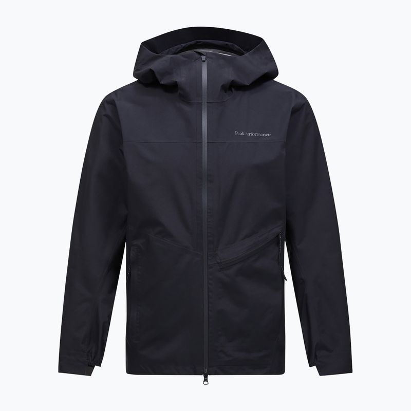 Pánska bunda do dažďa Peak Performance Commuter Gore black 6