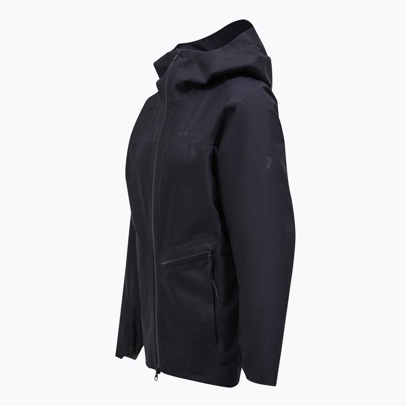 Pánska bunda do dažďa Peak Performance Commuter Gore black 7