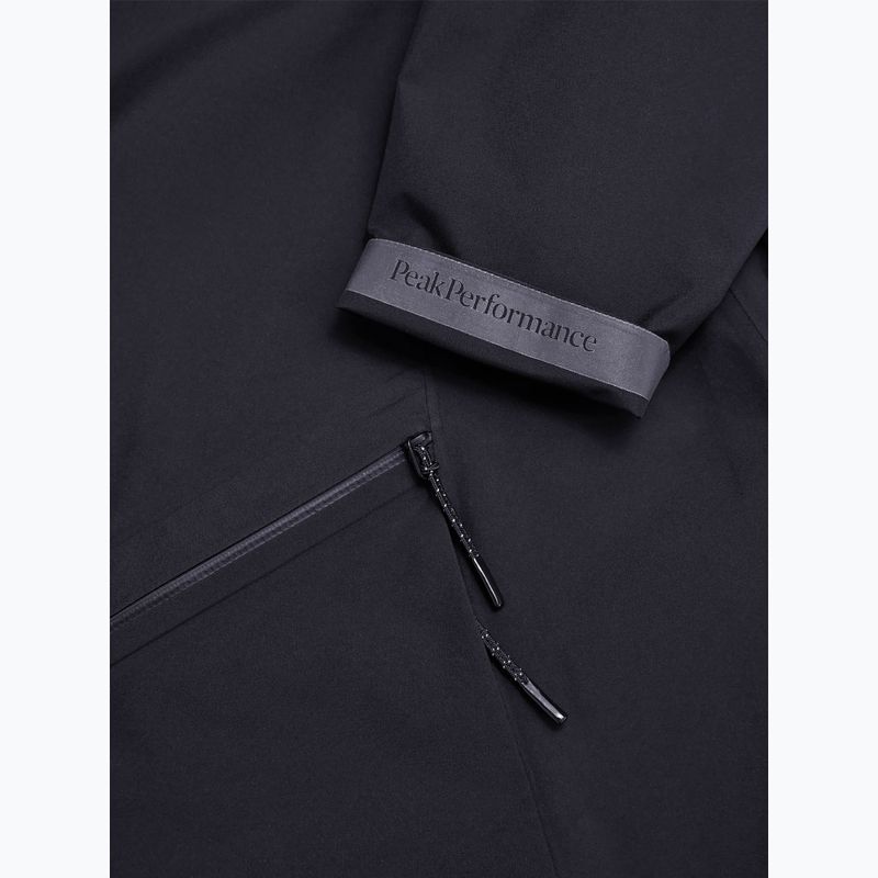 Pánska bunda do dažďa Peak Performance Commuter Gore black 9