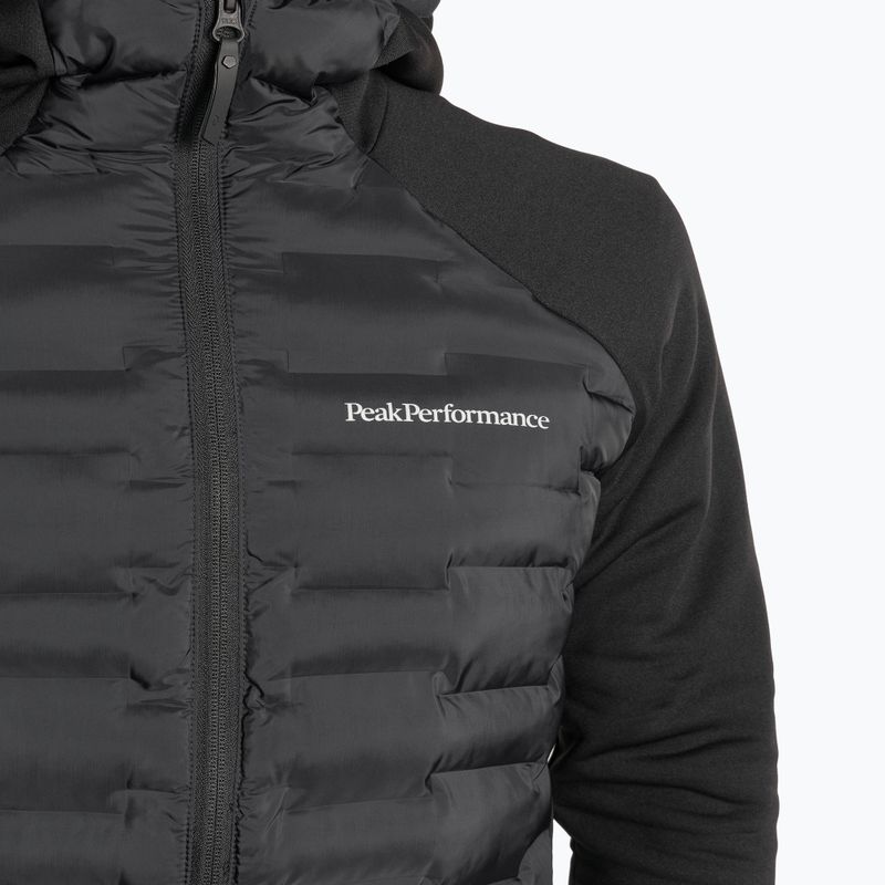 Pánska bunda Peak Performance Argon Hybrid Hood black 3