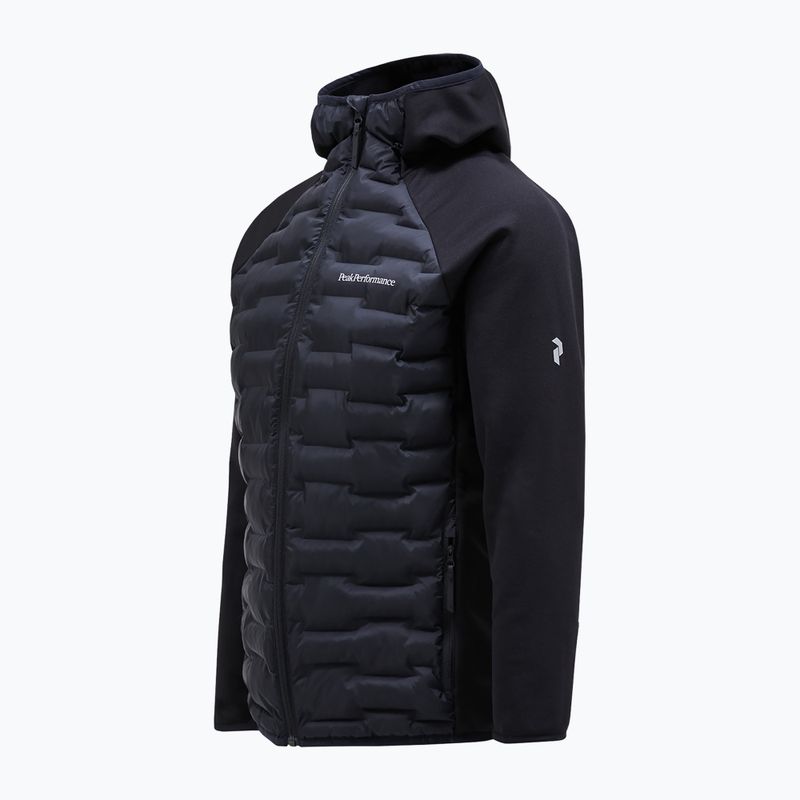 Pánska bunda Peak Performance Argon Hybrid Hood black 8