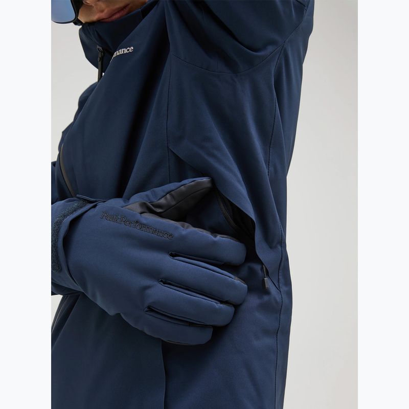 Pánska lyžiarska bunda Peak Performance Maroon blue shadow 4