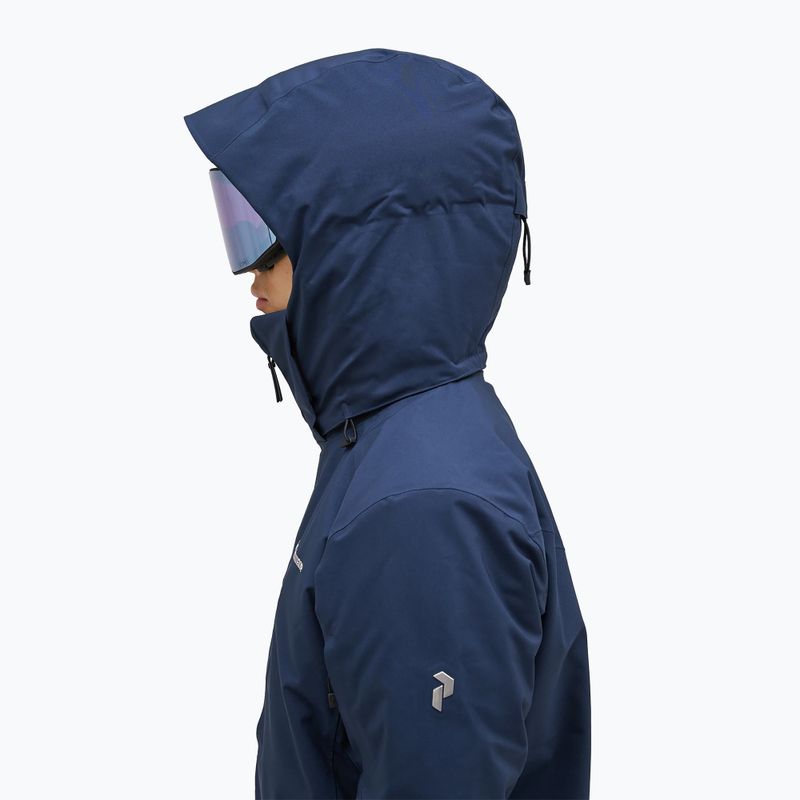 Pánska lyžiarska bunda Peak Performance Maroon blue shadow 5
