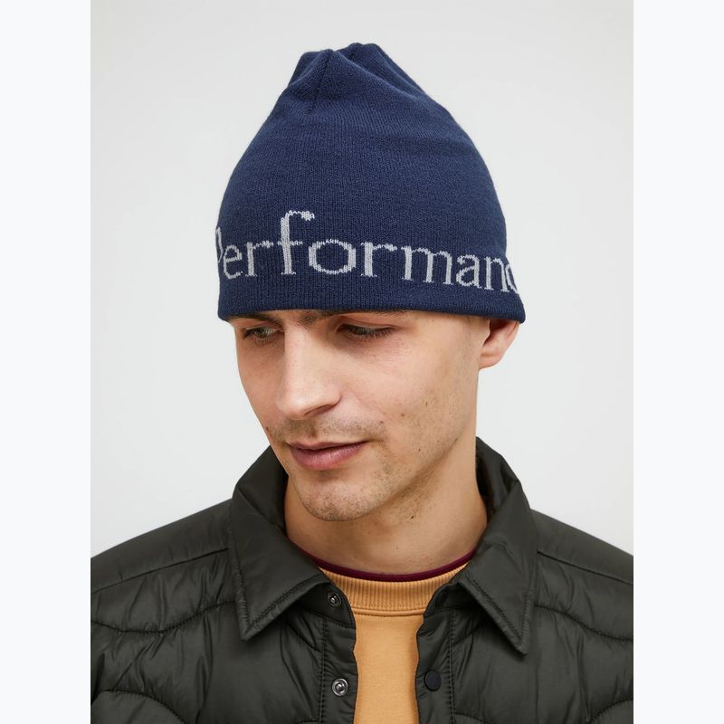 Zimná čiapka Peak Performance PP blue shadow/lt grey 2