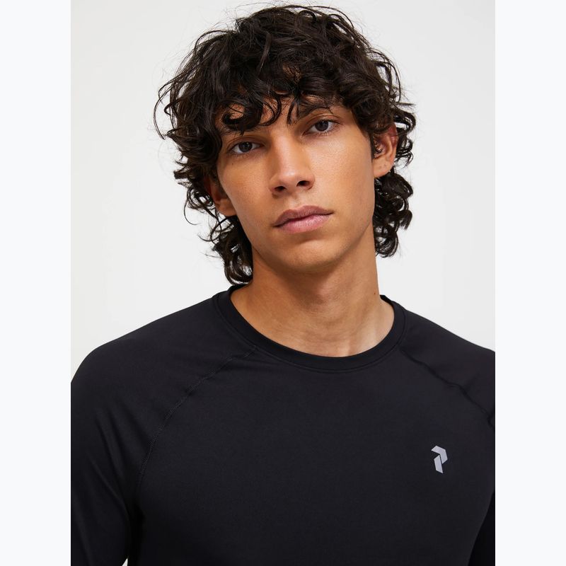 Pánska termoakčná mikina Peak Performance Spirit Crew black 3