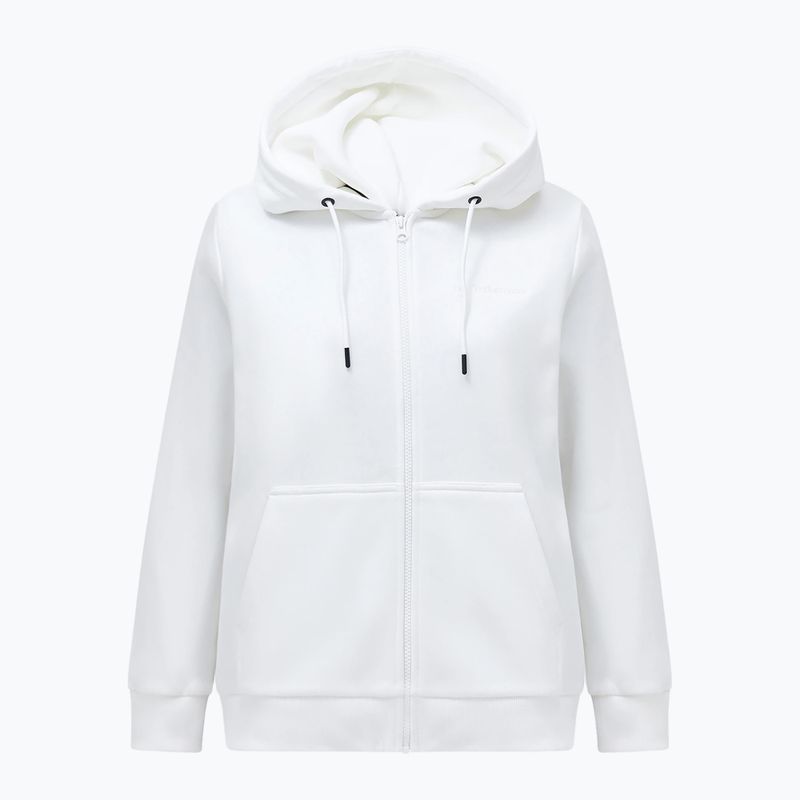 Dámska mikina Peak Performance Original Small Logo Zip off white 3