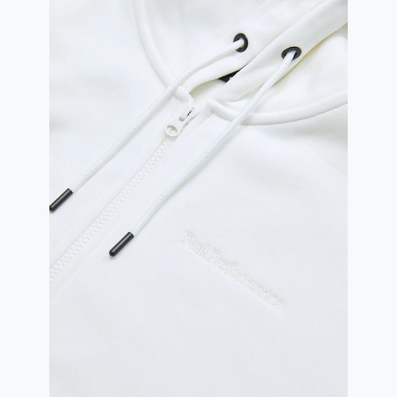 Dámska mikina Peak Performance Original Small Logo Zip off white 5