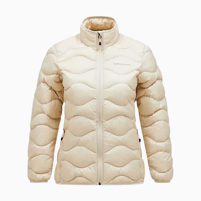 Dámska páperová bunda Peak Performance Helium Down Jacket Sand Fog