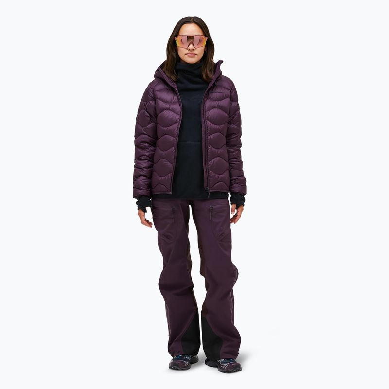 Dámska páperová bunda Peak Performance Helium Down Hood mystic purple 2