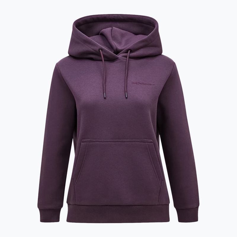 Dámska mikina Peak Performance Original Small Logo Hood mystic purple 3