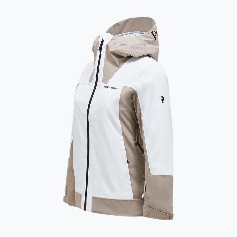 Dámska lyžiarska bunda Peak Performance Rider Tech Insulated off white 3