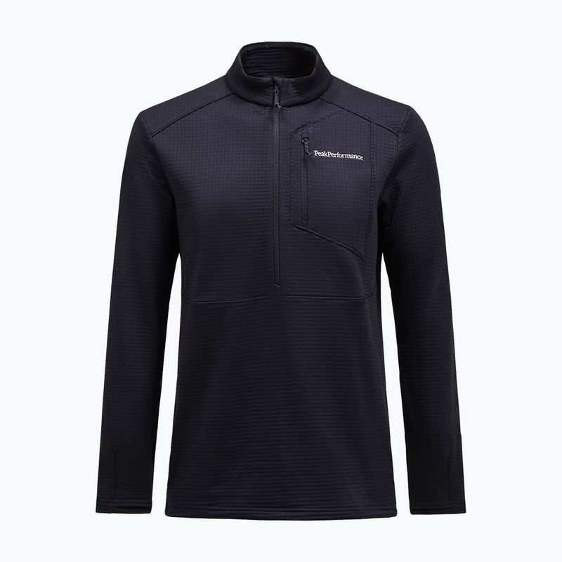Pánska fleecová mikina Peak Performance Trail Polartec Power Grid Half Zip black 4