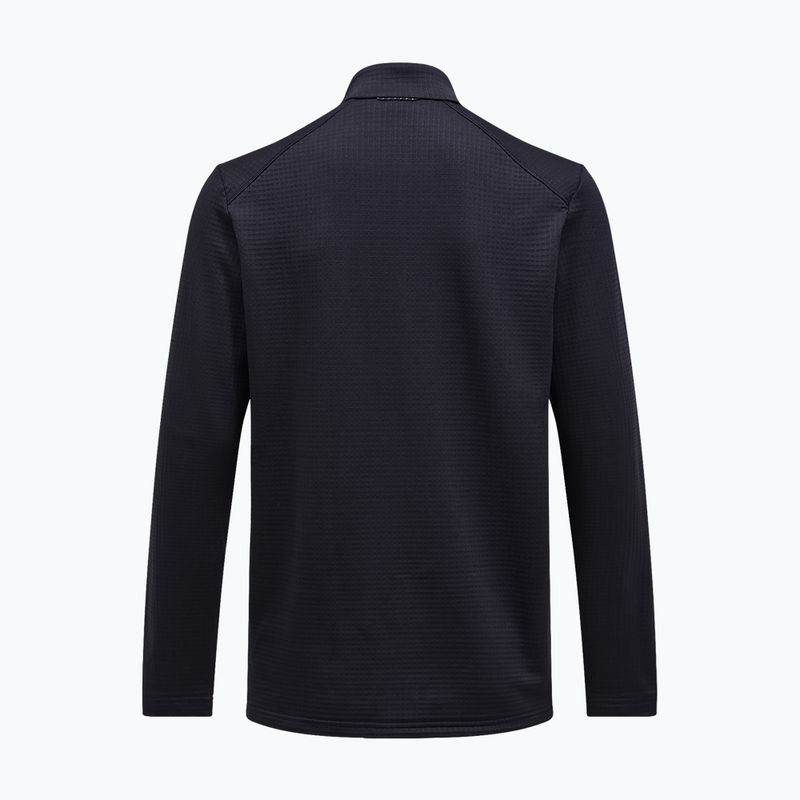 Pánska fleecová mikina Peak Performance Trail Polartec Power Grid Half Zip black 5